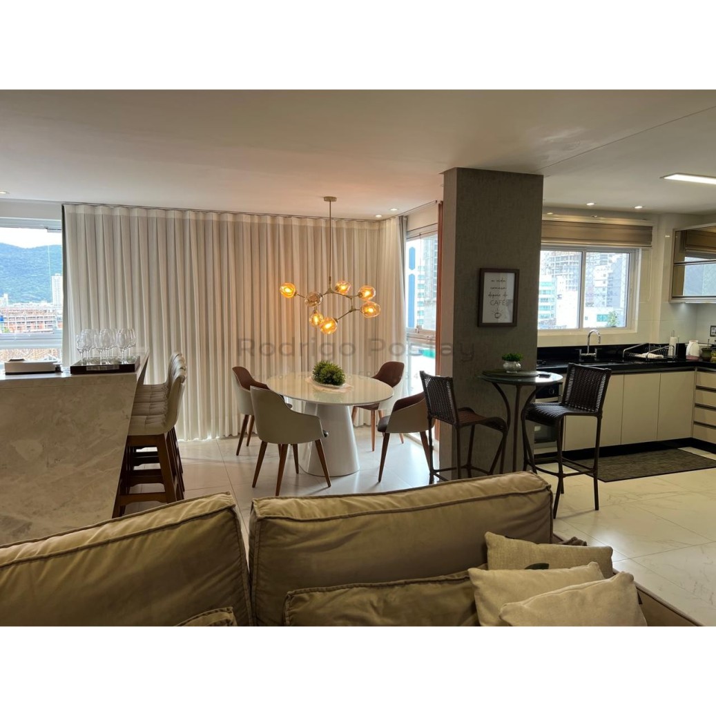 Apartamento Finamente Mobiliado no Residencial La Mar - Meia Praia