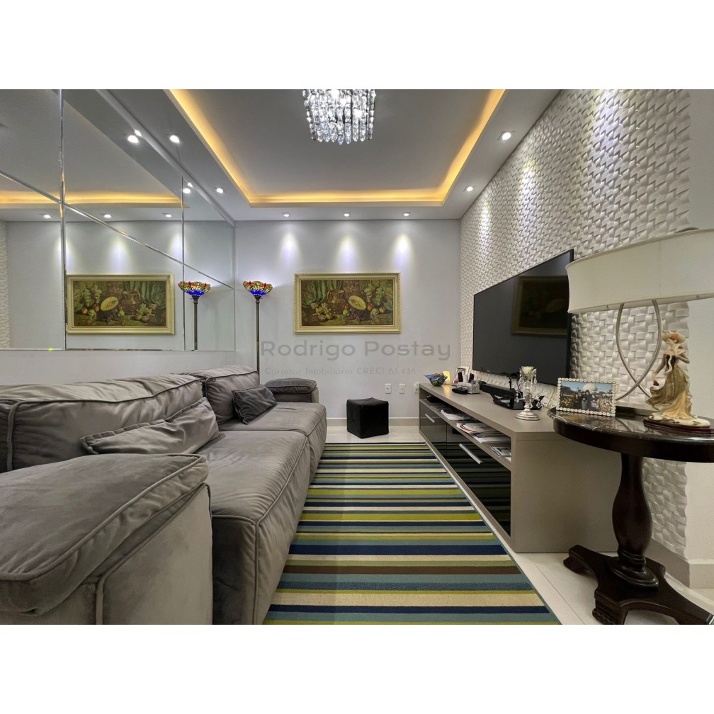 Apartamento no Residencial Império das Águas, mobiliado - Meia Praia Itapema 