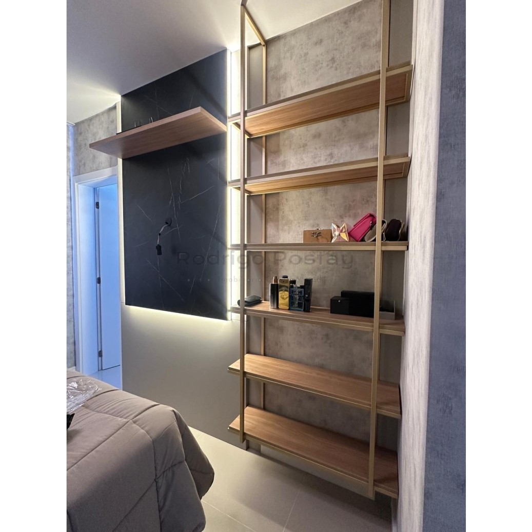 Apartamento Finamente Mobiliado no Hamburgo Residence - Meia Praia em 100x