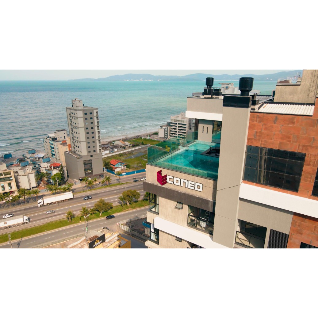 Apartamento com vista mar espetacular no Villa Horizon - Meia Praia