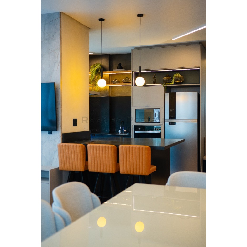 Apartamento com vista mar espetacular no Villa Horizon - Meia Praia