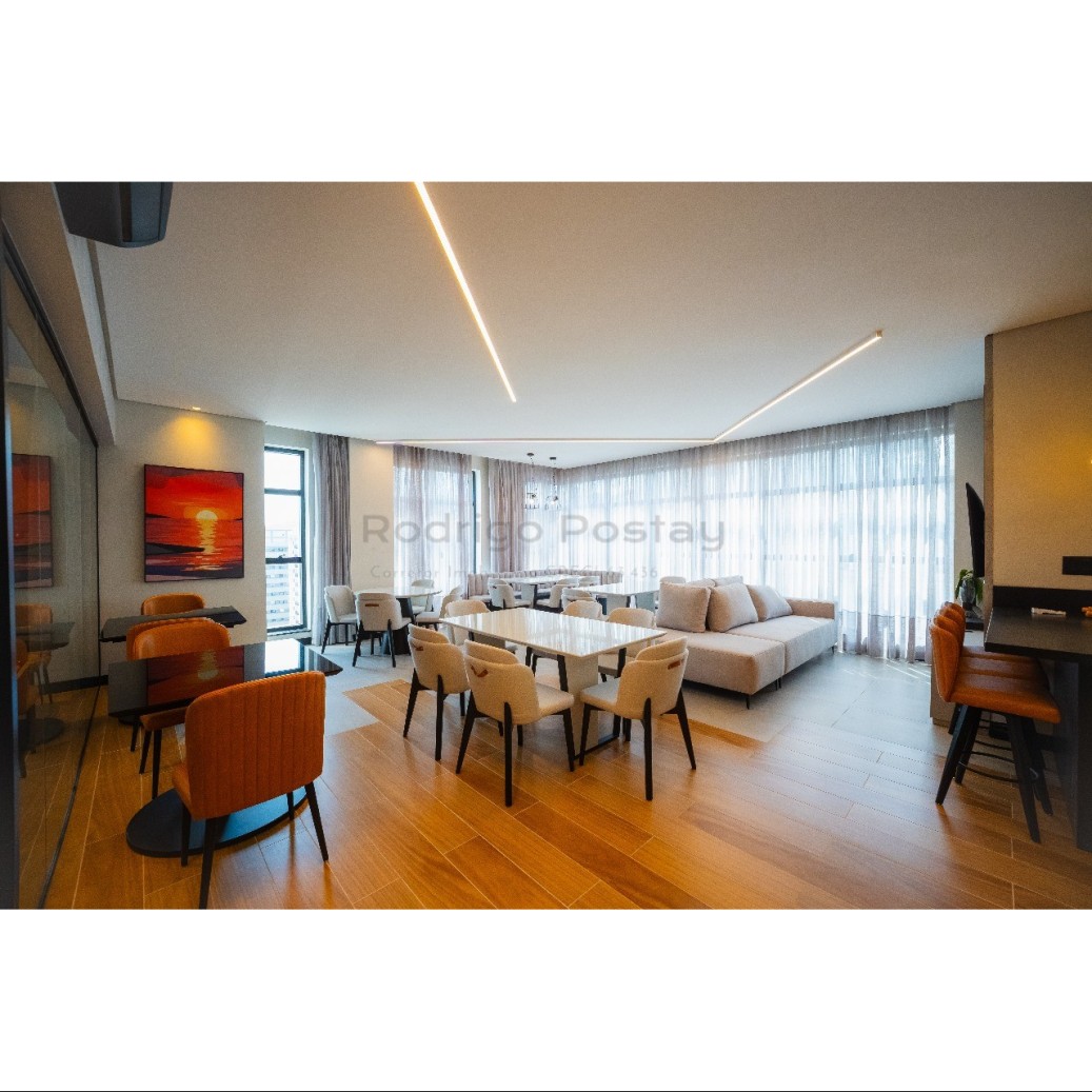 Apartamento com vista mar espetacular no Villa Horizon - Meia Praia