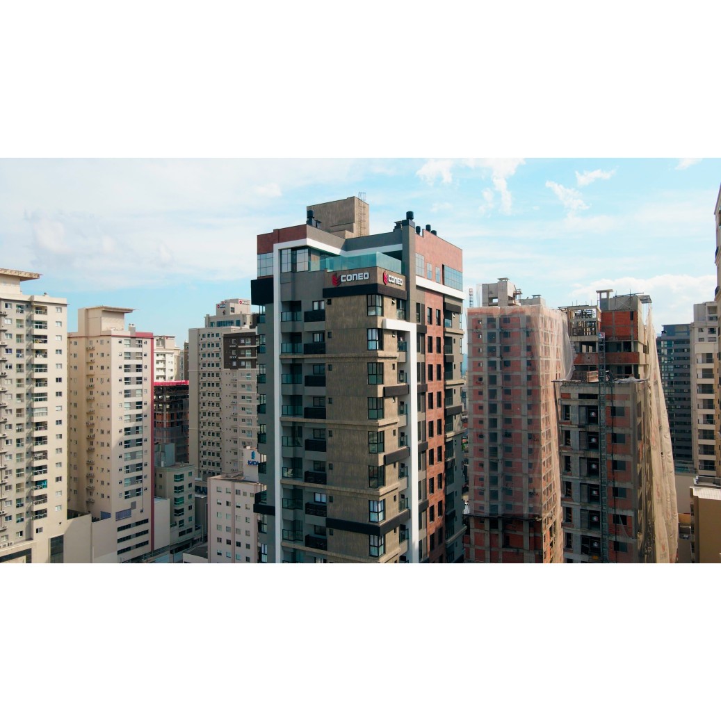 Apartamento com vista mar espetacular no Villa Horizon - Meia Praia