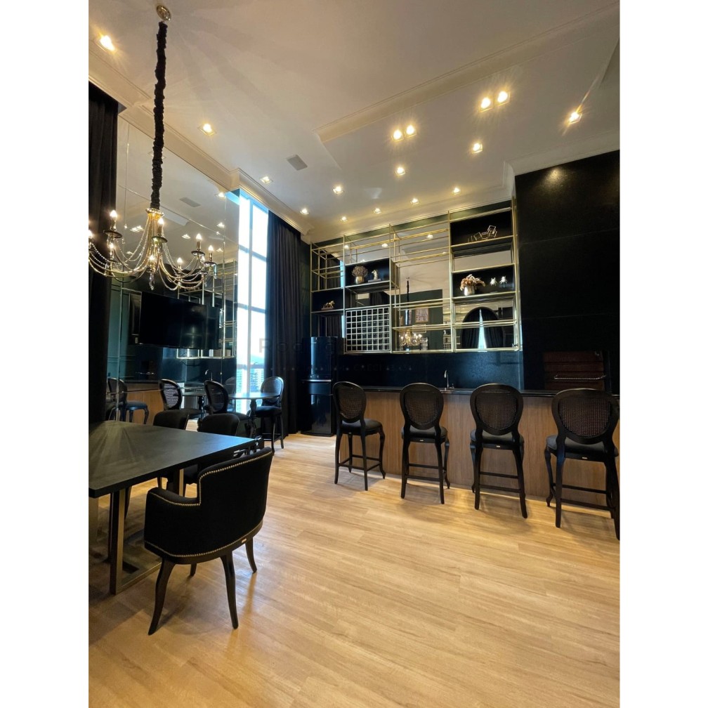 Apartamento 3 quartos finamente mobiliado no Chateau Avenue Residence- Morretes