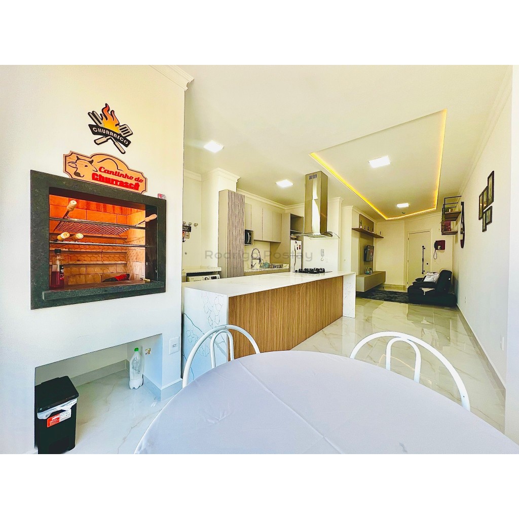 Apartamento 3 quartos finamente mobiliado no Chateau Avenue Residence- Morretes