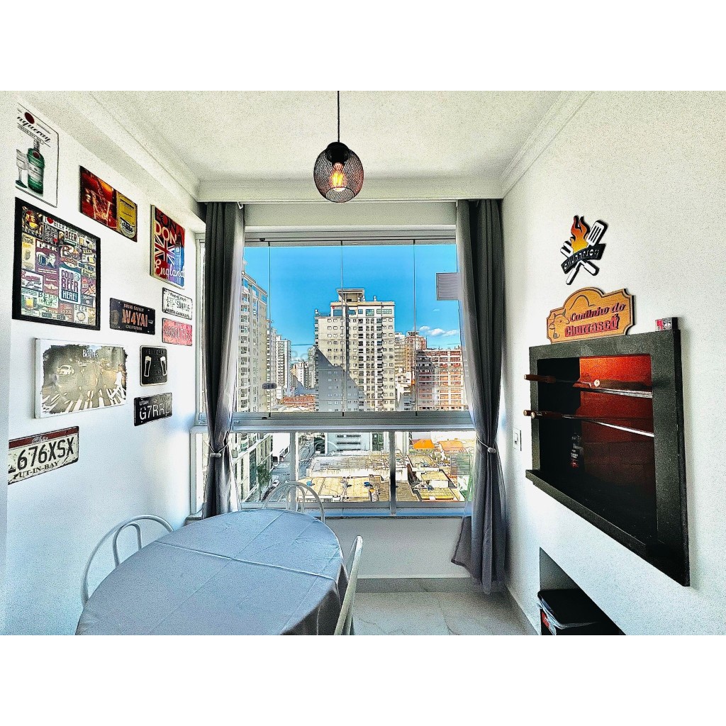 Apartamento 3 quartos finamente mobiliado no Chateau Avenue Residence- Morretes