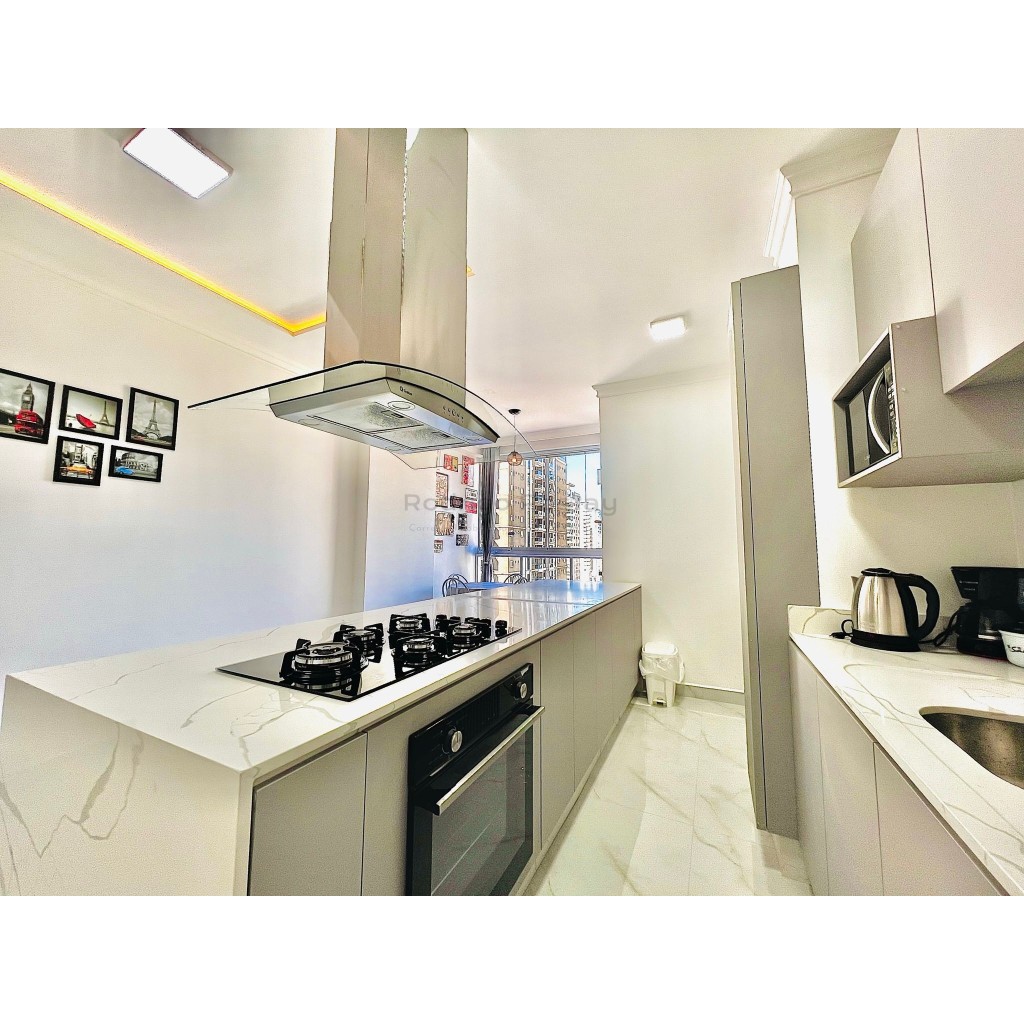 Apartamento 3 quartos finamente mobiliado no Chateau Avenue Residence- Morretes