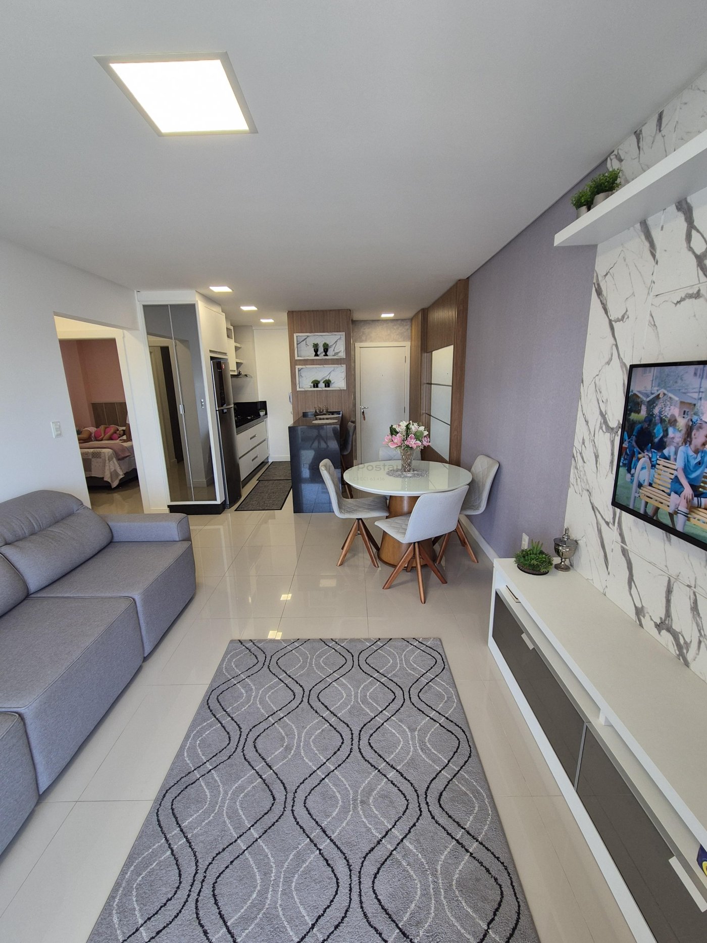 Apartamento com vista mar no Residencial Dom Bastos - Morretes Itapema